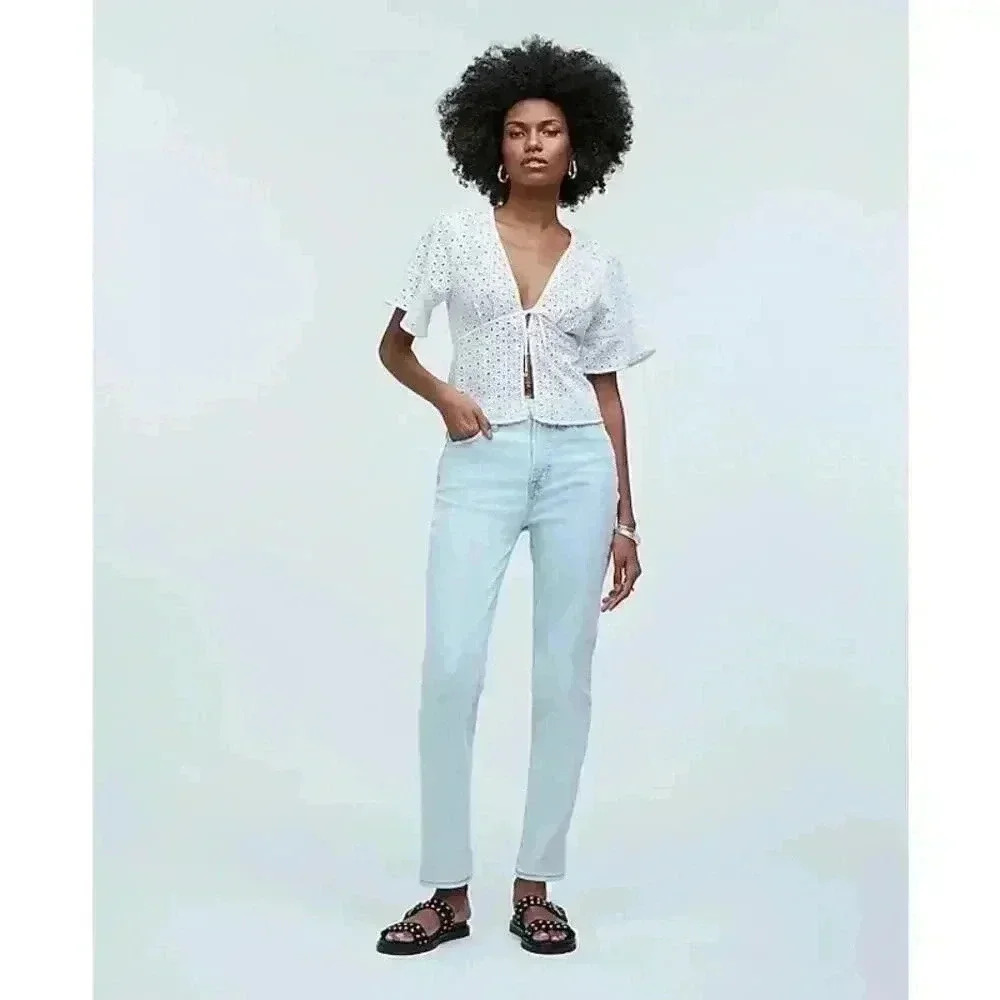 Madewell Light Blue Skinny Jeans
